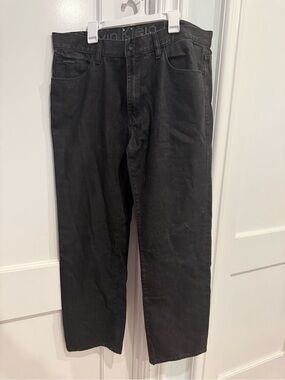Calvin Klein Jeans Men's Black Relaxed Fit Jeans